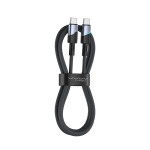 Vyvylabs Superb Series Fast Charging Cable Type-C to Type-C 100W 1M Dark Gray - VCJLCC100-GY